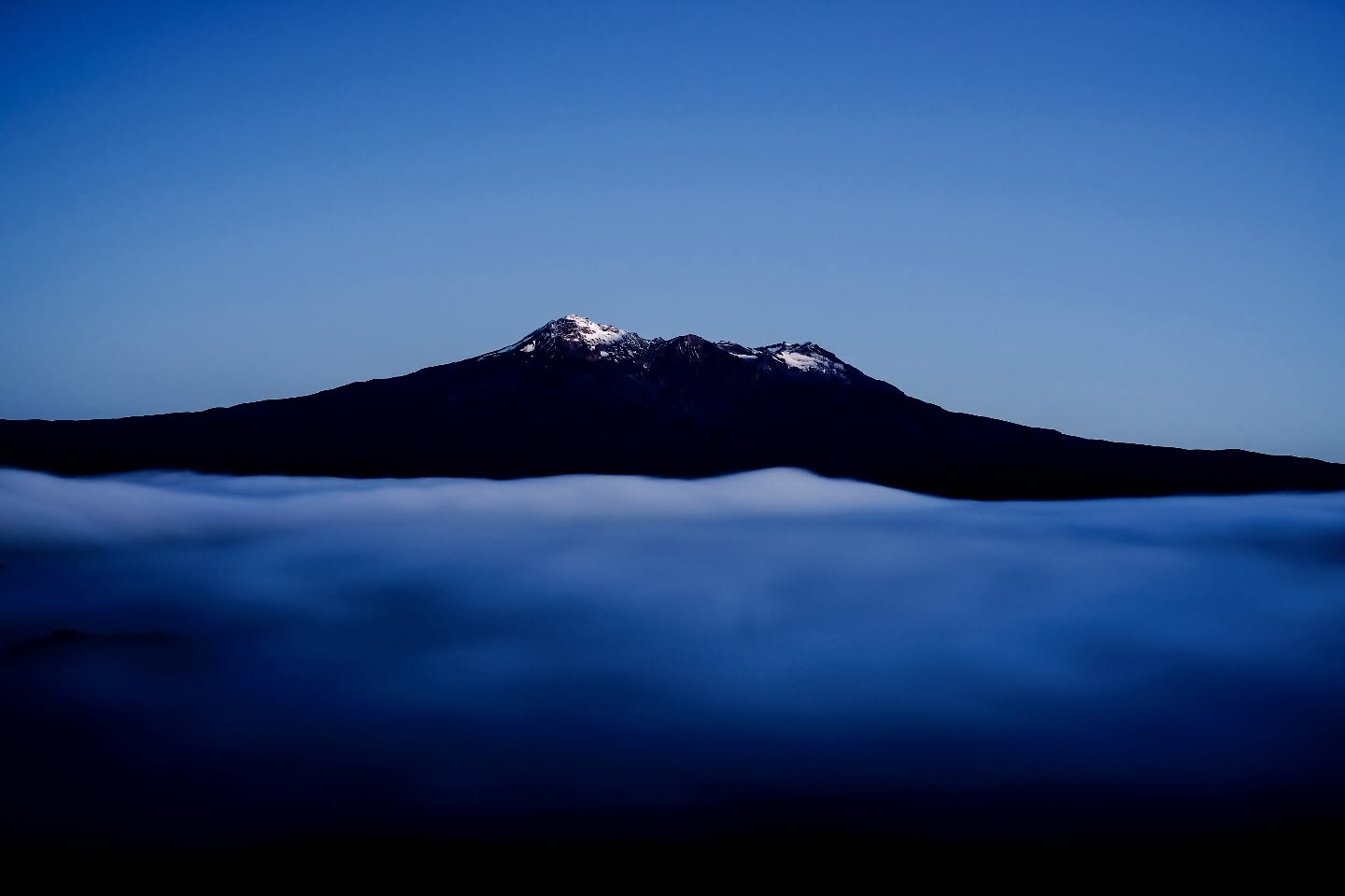 Night sky over Mt Ruapehu